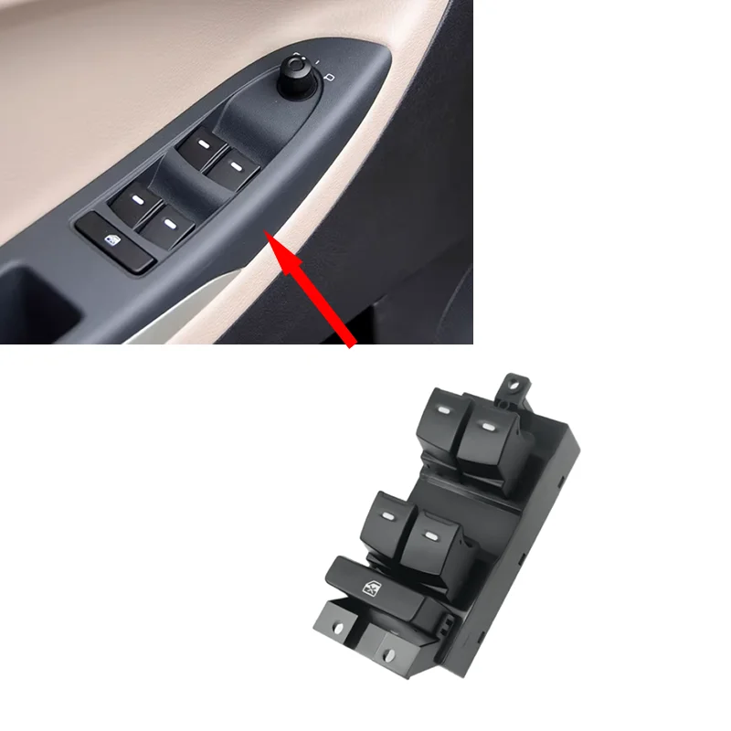 

Car Interior Electric Power Window Glass Lifter Control Switch Button For Geely GX7 Emgrand X7
