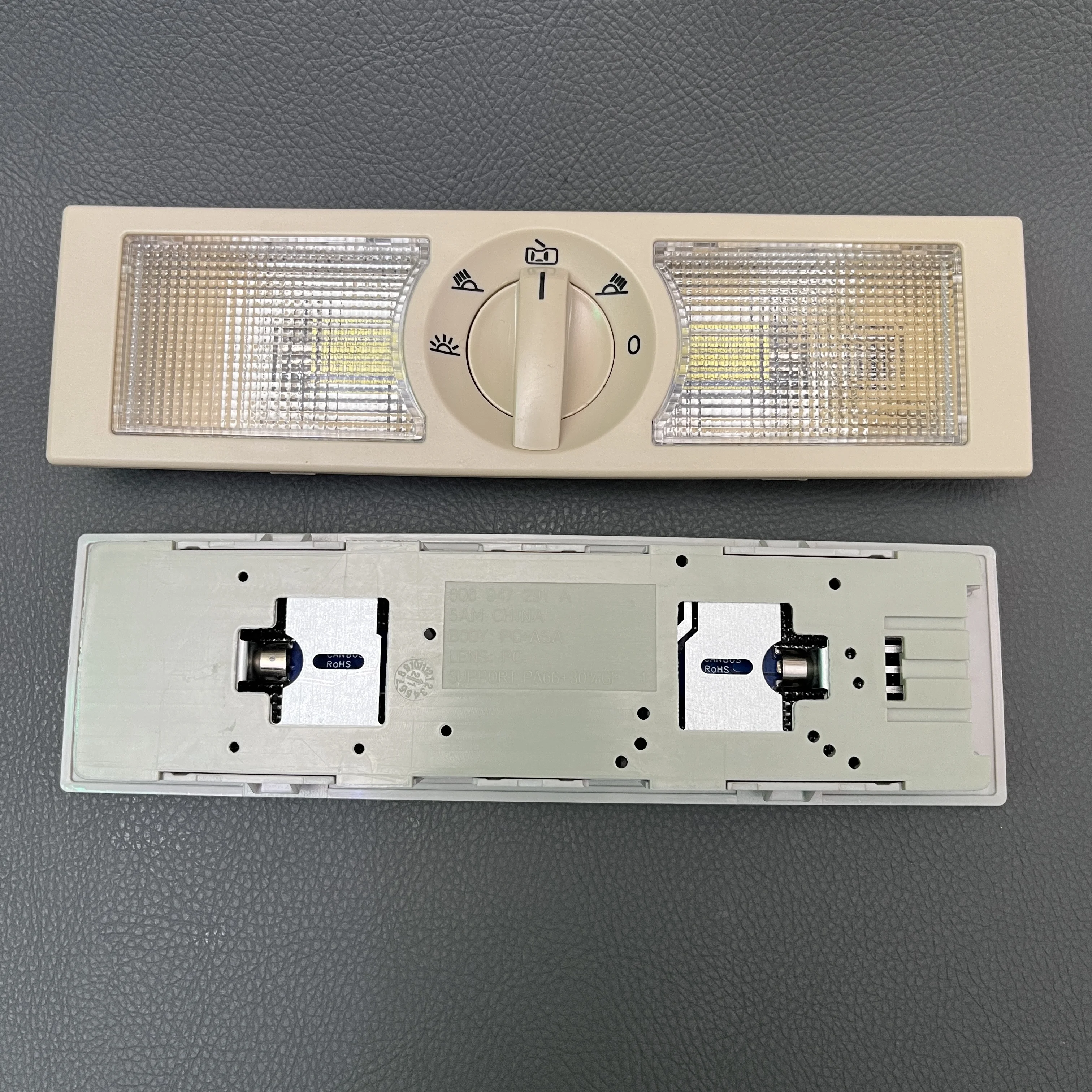OEM LED Reading Lamp Rear Interior Dome Light 6Q0 947 291 FOR VW