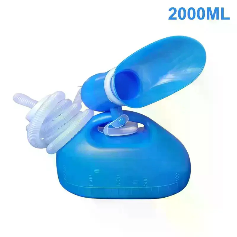 /Kuz/Portable Urinal Pee Bottle For Men And Women Spill Proof Unisex Potty For Home Camping Car Travel 2000ML Accessories
