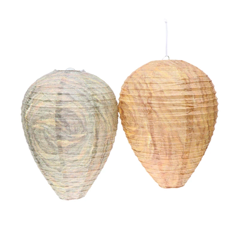 

Wasp Lantern Nest Bait Fake Beehive Hanging Insect Repellent Cage Hornet Wasp Beehive Lantern Nest Insect Trap Accessories