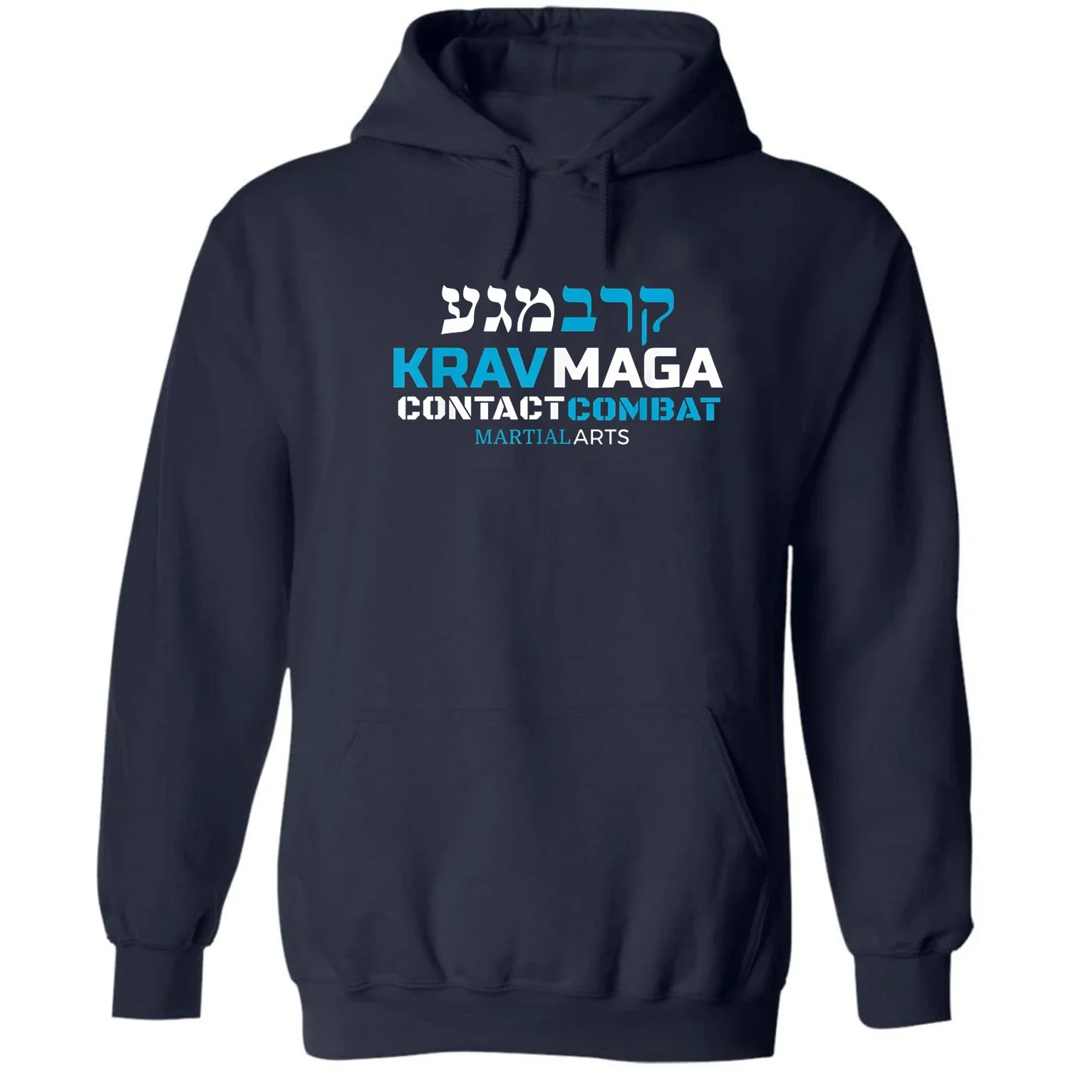 Israeli Krav Maga Contact Combat Martial Arts Pullover Hoodie New 100% Cotton Comfortable Casual Mens Sweatshirt Streetwear