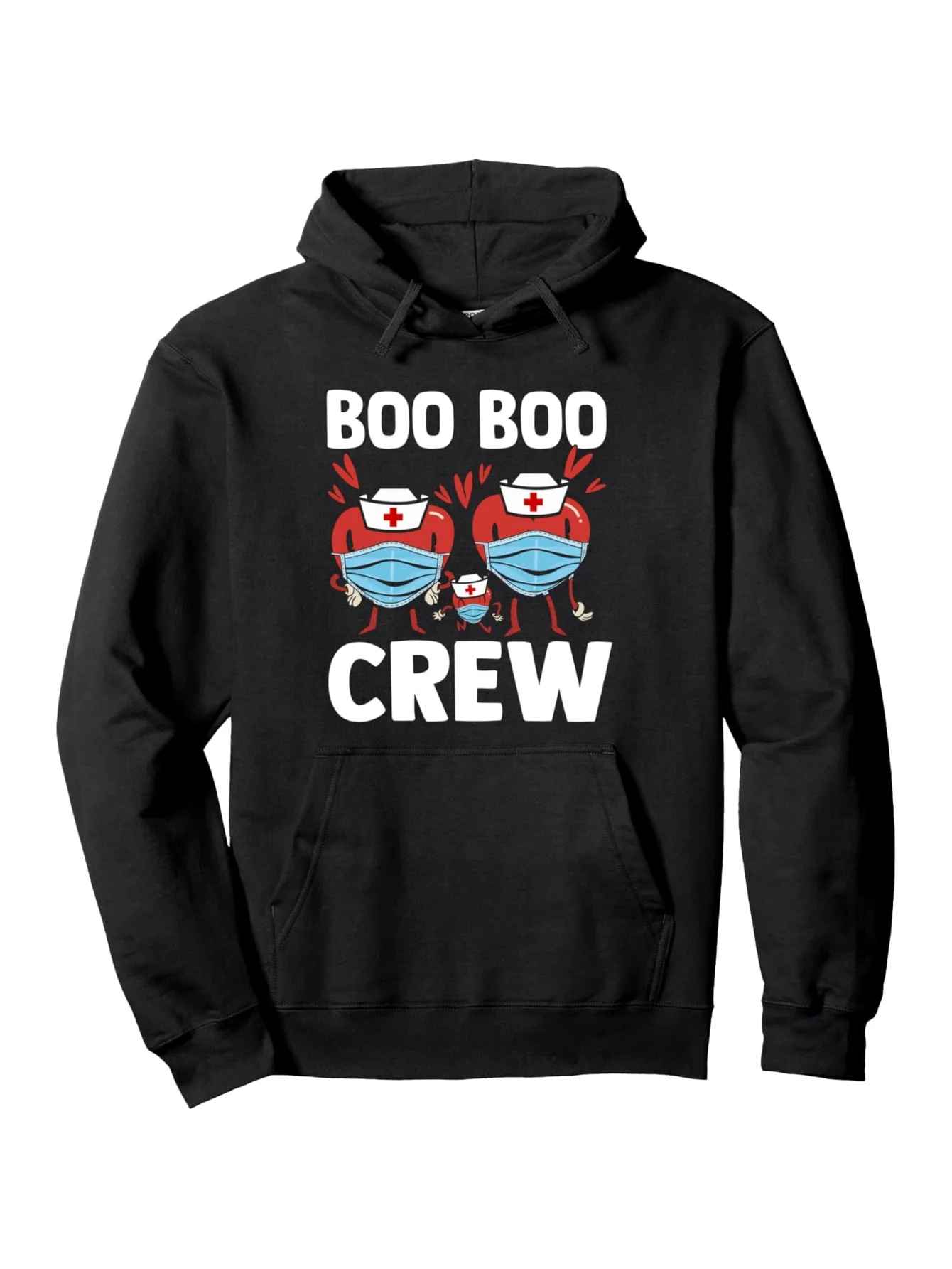 

Толстовка с капюшоном Icu Nurse Team «boo Boo Crew», пуловер с капюшоном на День святого Валентина, морозостойкая канадская зима