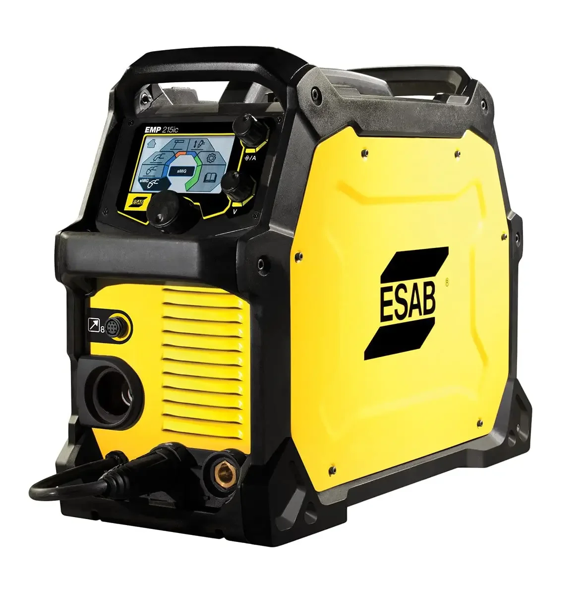 ESAB Rebel EMP 215ic Multi-Voltage MIG/Stick/TIG Welder- 120/230V 5-240A Output