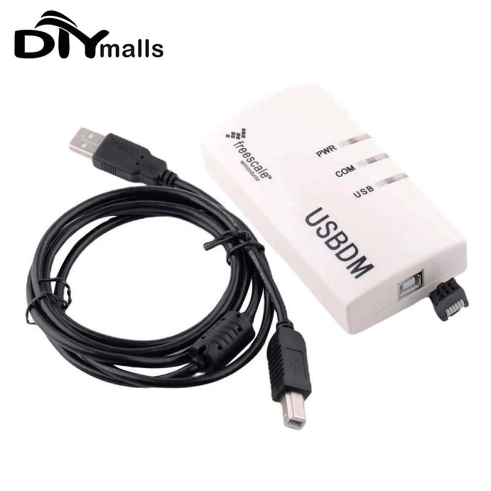 Freescale USBDM Emulator programista Debugger BDM OSBDM Download 48MHz USB2.0 wsparcie HCS08 Series z kablem 6P