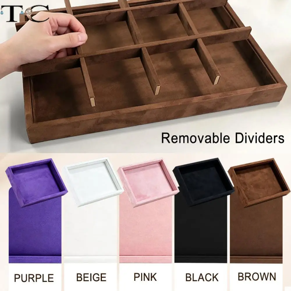 Affordable Luxury Fabric Jewellery Display Trays for Rings Stud Earrings Pendants and Bracelets Available In a Variety of Styles