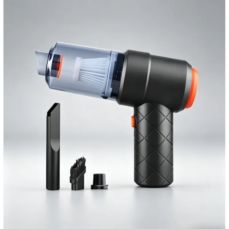 Mini Handheld Wireless Vacuum Cleaner USB Rechargeable Strong Suction for Car Vent Home Desktop Cleaning