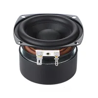 1 Uds Subwoofer 3 pulgadas 4 Ohm/8 Ohm 25W-50W altavoz HiFi Woofer Audio sonido bajo cuadrado redondo 78MM DIY Altavoz Bluetooth
