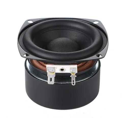 1 Uds Subwoofer 3 pulgadas 4 Ohm/8 Ohm 25W-50W altavoz HiFi Woofer Audio sonido bajo cuadrado redondo 78MM DIY Altavoz Bluetooth