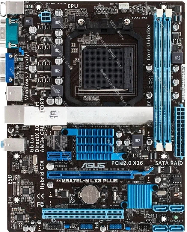 Mainboard DDR3AM3+ AM3 Mainboard M5A78L-M LX3 PLUS