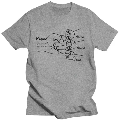 Camiseta con estampado de papá dibujado a mano para hombre y mujer, camisa con estampado de papá, puño, Bump, divertida y bonita, personalizada, para el Día del Padre