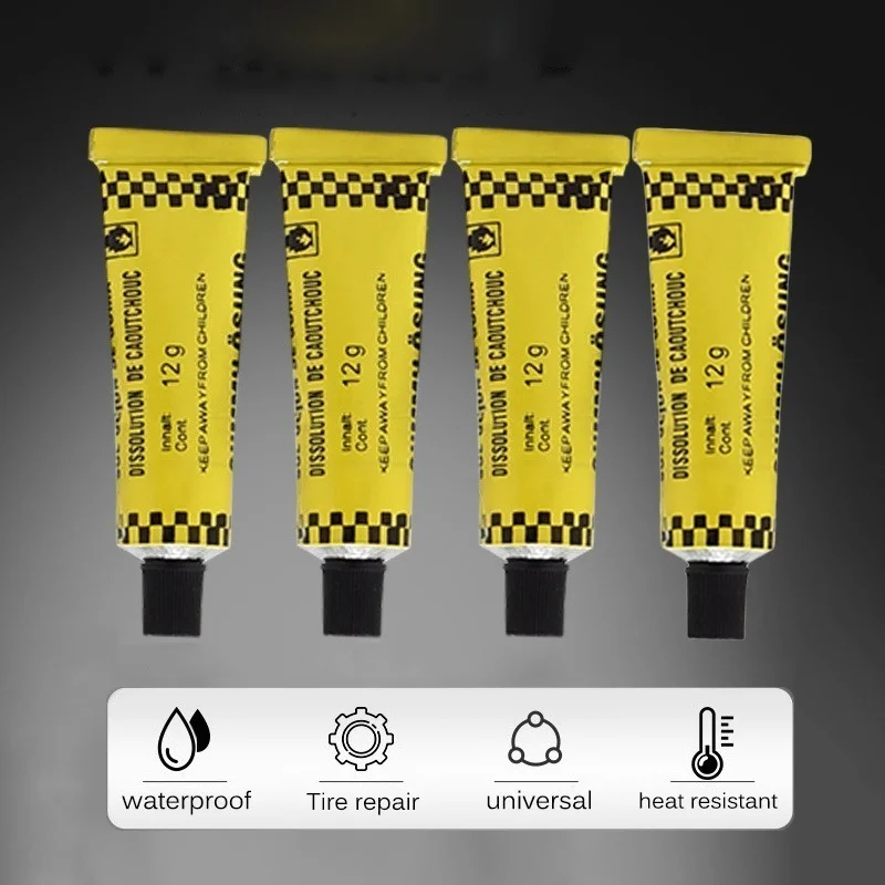 Tire Repairing Glue Inner Tube Rubber Puncture Quick Repair  Glue Agent Car Motorcycle Bicycle Scooter Tyre Repair Tool