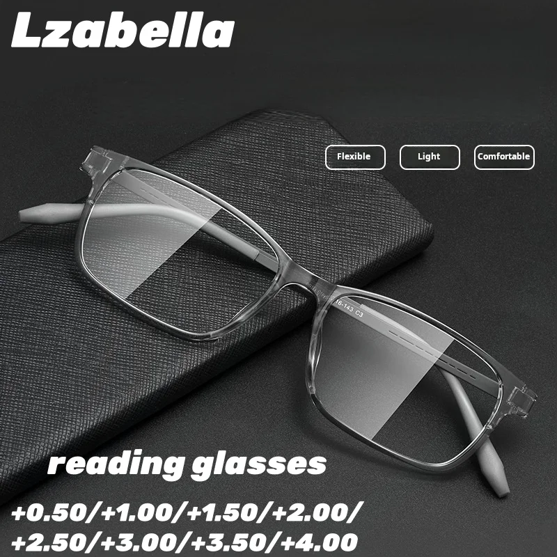 

MOMOJA New Blue Filter Reading Glasses Men Women Eyeglasses Frame Computer Goggles Fashion Presbyopia Eyewear 99102T