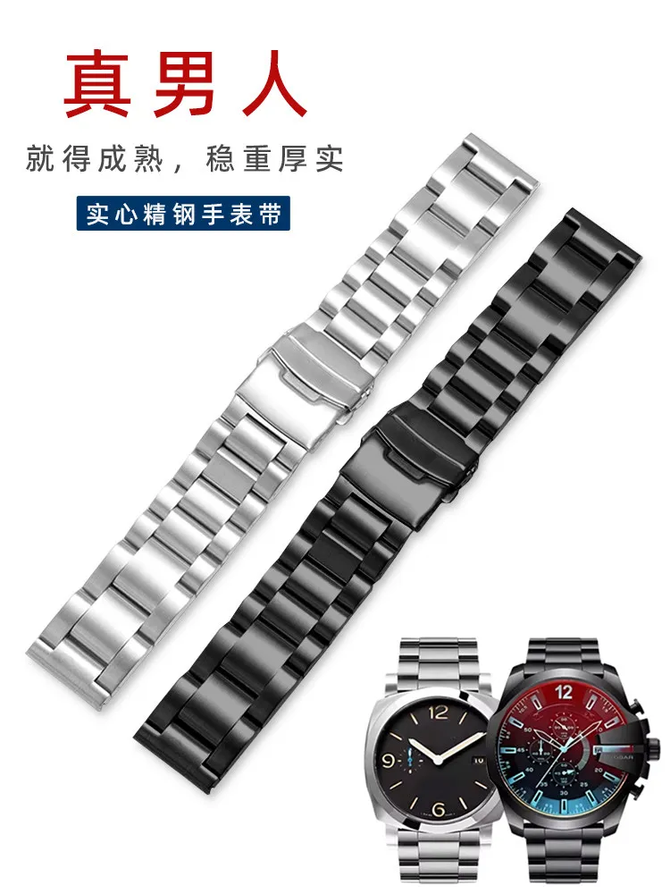 

Часы со стальным ремешком для Panerai LUMINOR Diesel, Seiko, Agole, Seven Fridays, браслет из нержавеющей стали