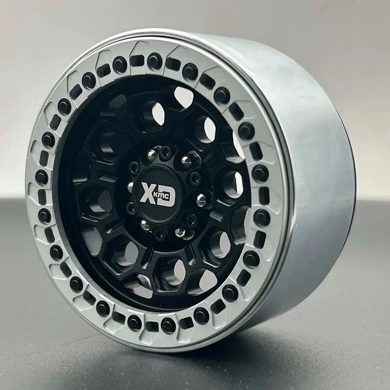 ล้อแม็กซ์โลหะขนาด 2.2 นิ้ว 4 ชิ้น สำหรับรถบังคับวิทยุขนาด 1/10 1/8 รุ่น TRX4 Defender AXIAL SCX10 ง่ายต่อการควบคุม รถถังไทแรนโนซอรัส เร็กซ์ 300