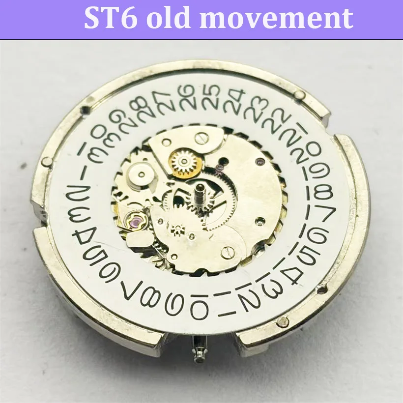 ST6 Non-Functional Practice Watch Movement Old Watch Broken Movement for DIY Watchmaking Disassembly Learning Watch Accessories