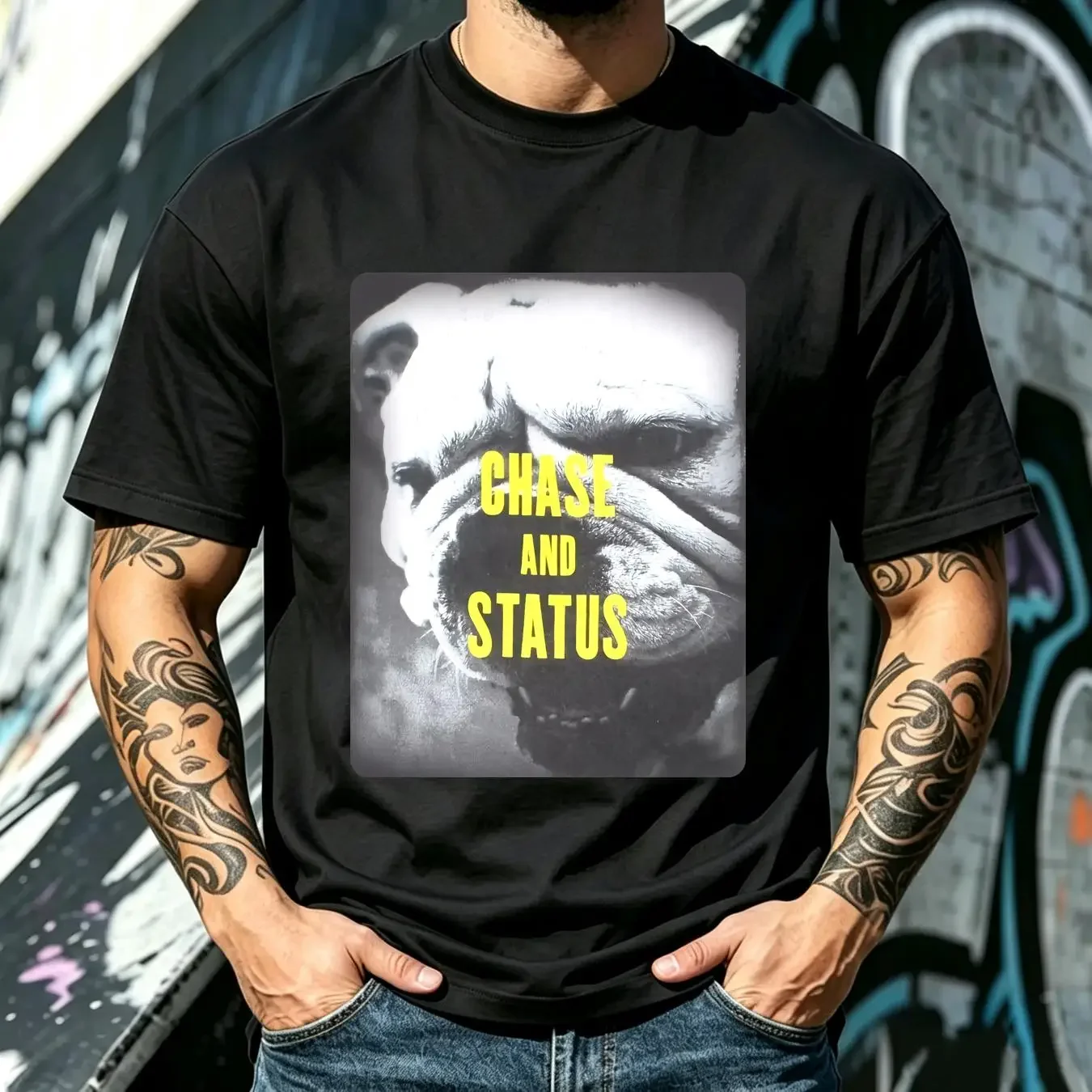 washed T Shirt Chase Status No More Idols Tour 2011 Electronic Men's Small long or short sleeves vintage Washed Slightly