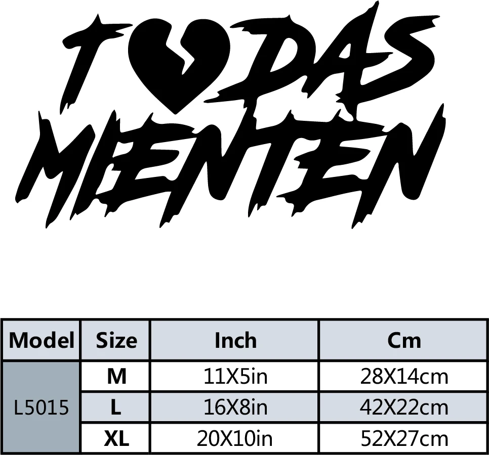 جديد Totsasa Mienten سيارة ملصق مائي دراجة نارية ملصقات الزخرفية نافذة السيارة مرآة الرؤية الخلفية الشارات #2