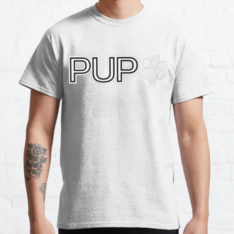 Funny Pup Play Puppy Play Mens Ringer T Shirt Vintage Summer Women Men Cartoon Printed T-shirt Tops Ropa Hombre Adult Streetwear