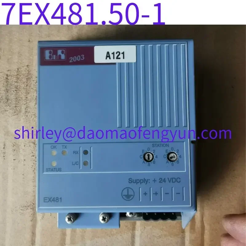 

Модуль 2003 7EX481.50-1 Тест модуля связи Powerlink EX481 ОК