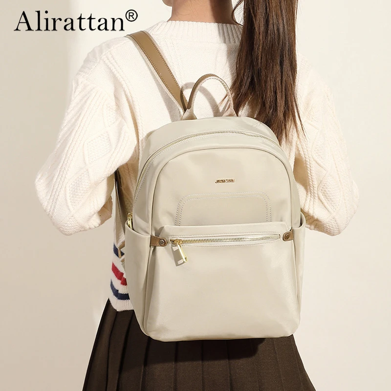 Alirattan 2026 Summer New Handbag Fashion Leisure Small Backpack for Outward Travel Large Capacity Backpack