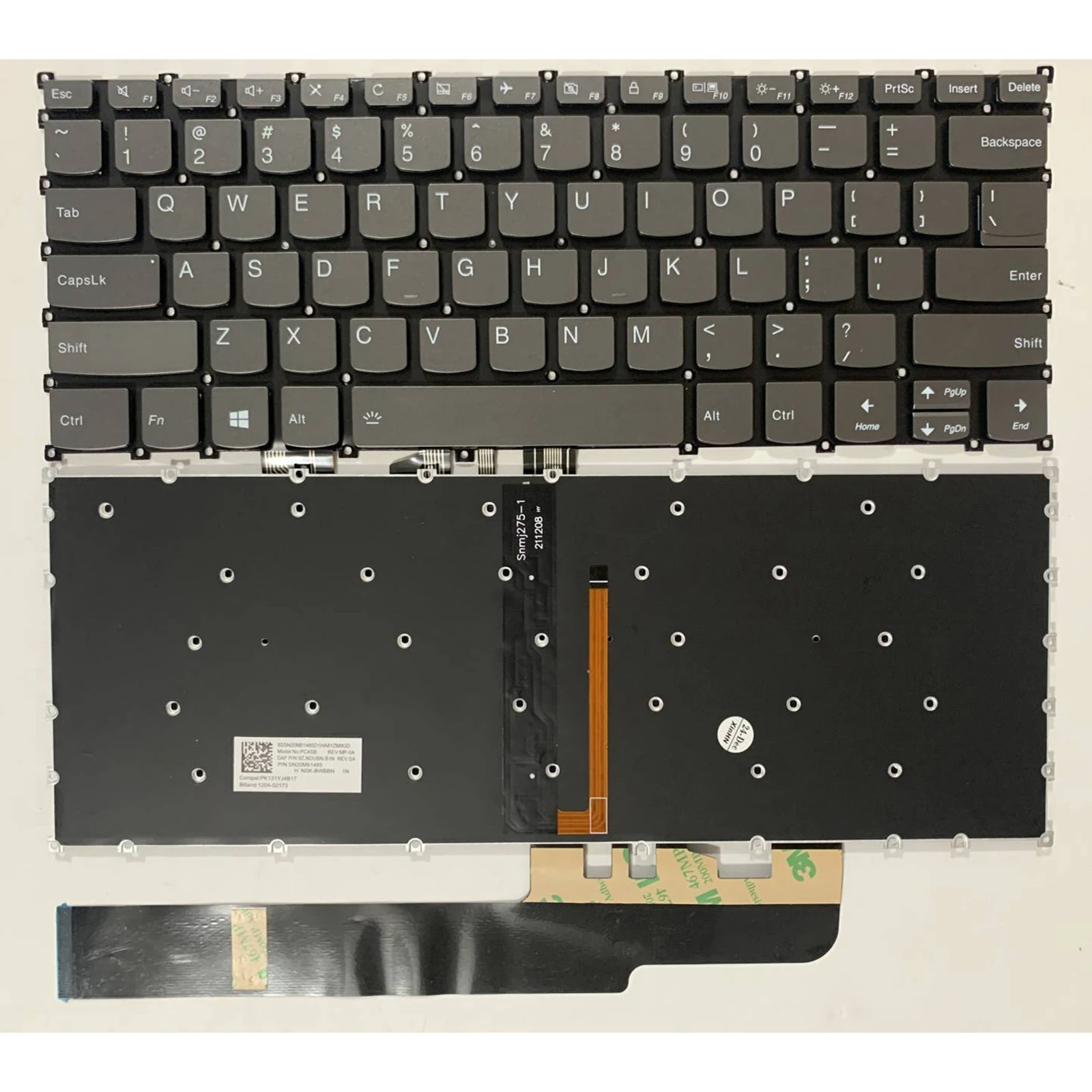 

Laptop keyboard US Layout for Lenovo ideapad S540-14 S540-14API S540-14IML 540S-14