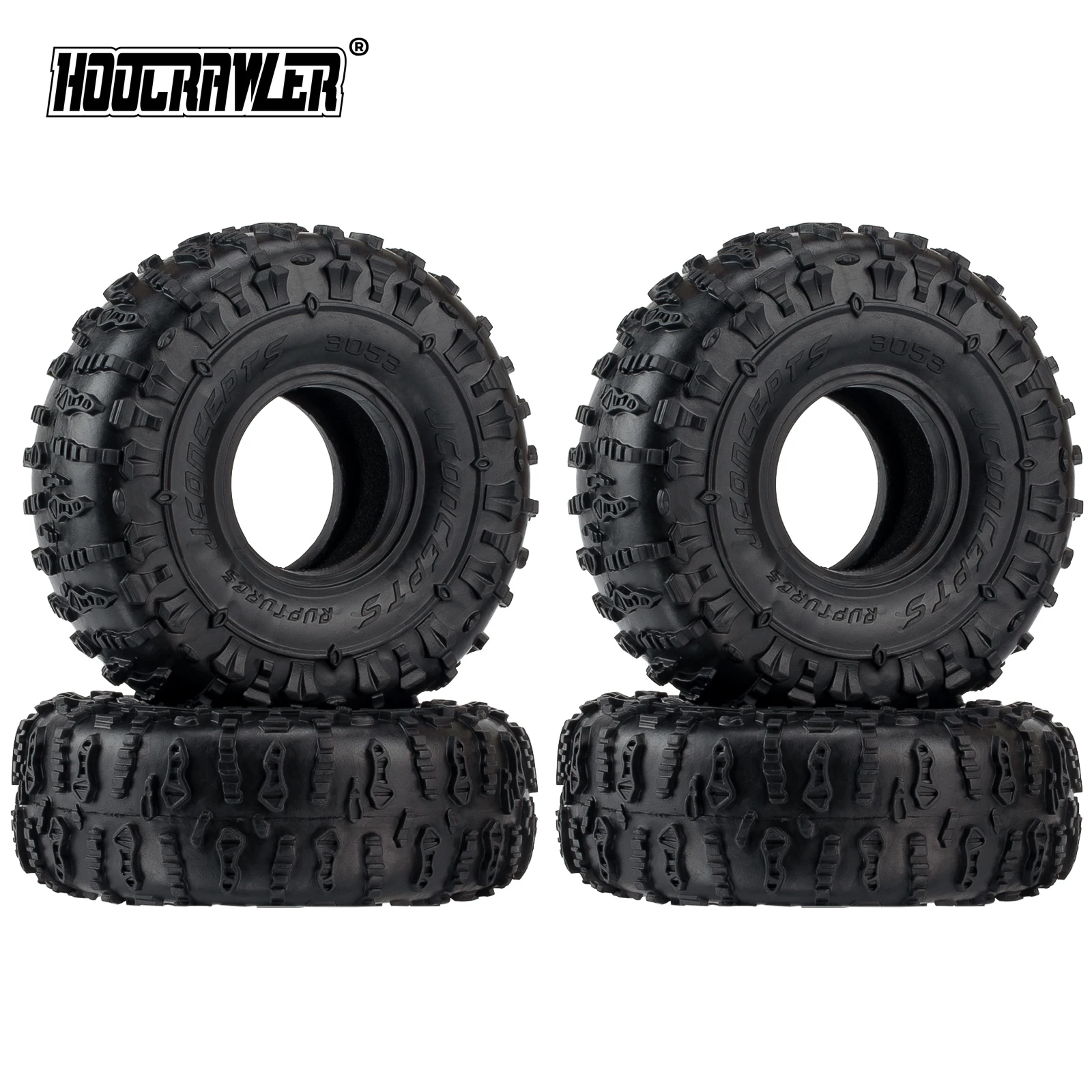 

1.9Inch Rubber Tyre RC Crawler Wheel Tires for 1/10 RC Crawler Wraith RR10 RBX10 Capra SCX10 TRX4