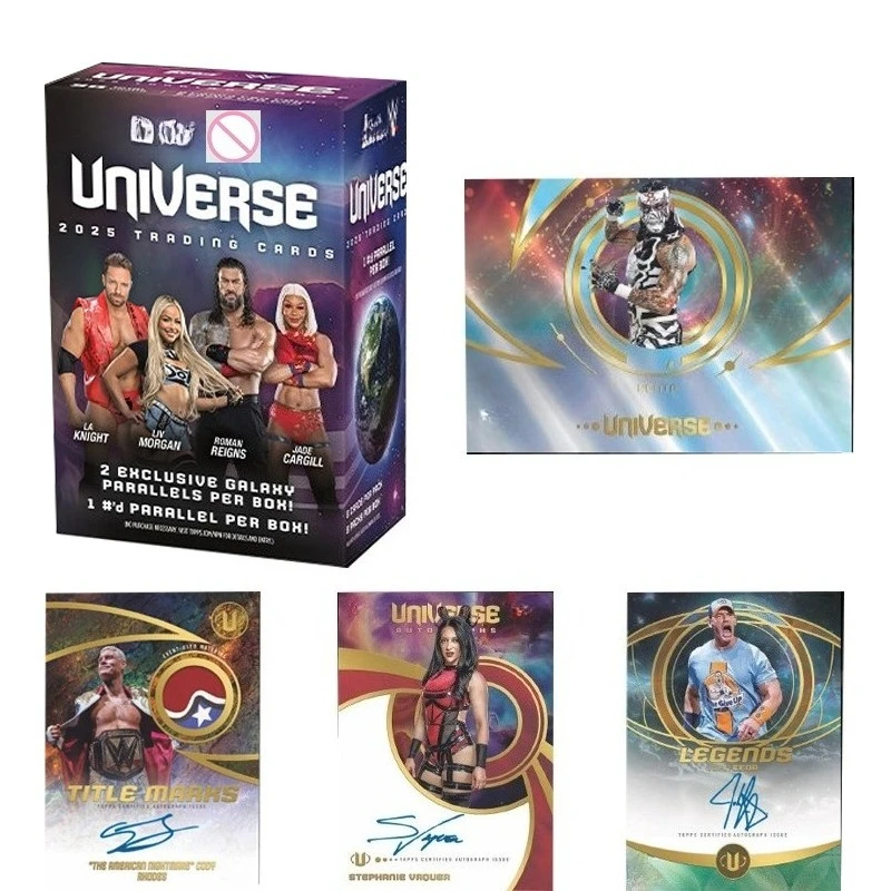 

Коллекционные карточки Universe 2025: Запечатанная коробка-сюрприз (1 номерная карта в коробке)