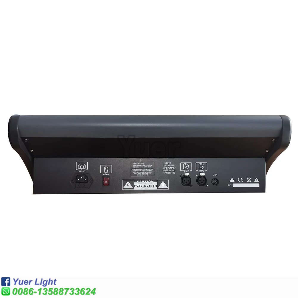 Controlador de escenario profesional DMX Mini Pearl R3 controlador de iluminación DMX512 controlador para DJ boda Bar iluminación de escenario