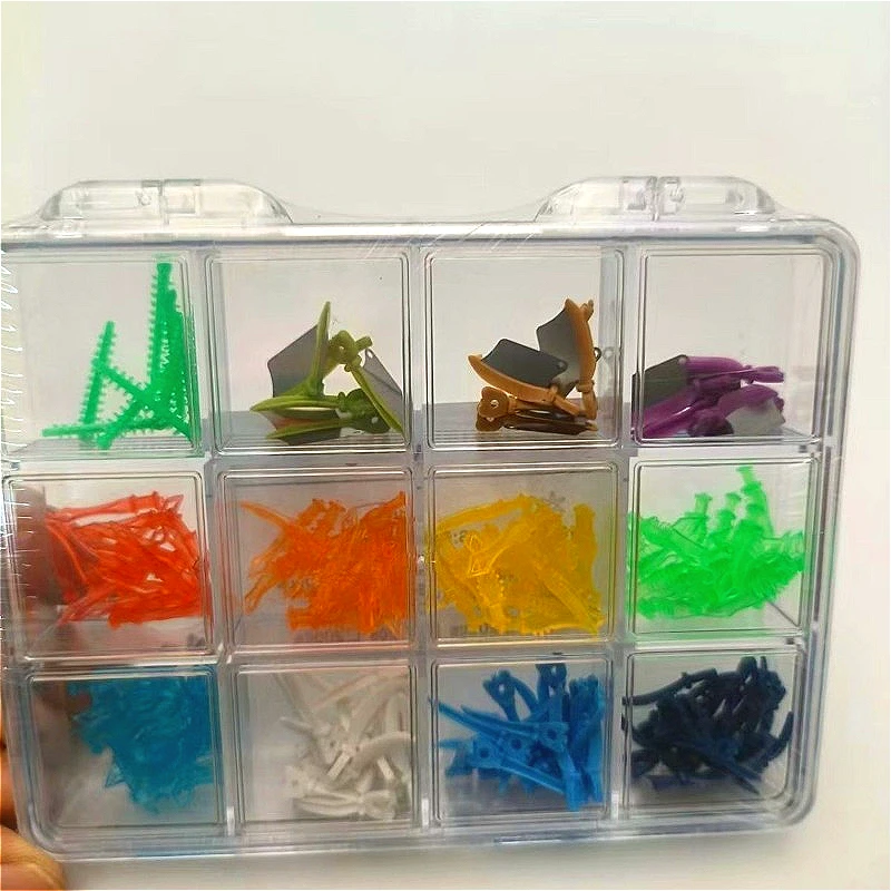 185Pcs/box Lab Plastic Wedge Set, Gap Wedge, Odorless and High Temperature Resistant s