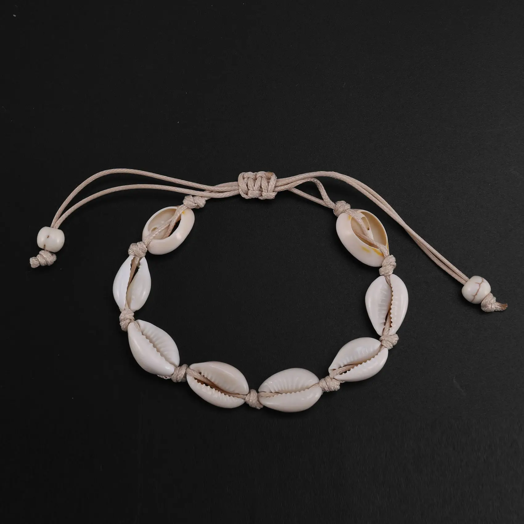 Anklets For Women Shell Foot Jewelry Summer Beach Bracelet Ankle On Leg Ankle Strap Bohemian Accessories White