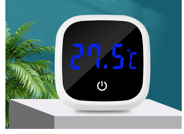 خزان الأسماك ميزان حرارة عالي الدقة ، ميزان حرارة المياه الرقمي في الخزان ، لقياس درجة حرارة المياه ، تربية أسماك الزينة ، خاصة
