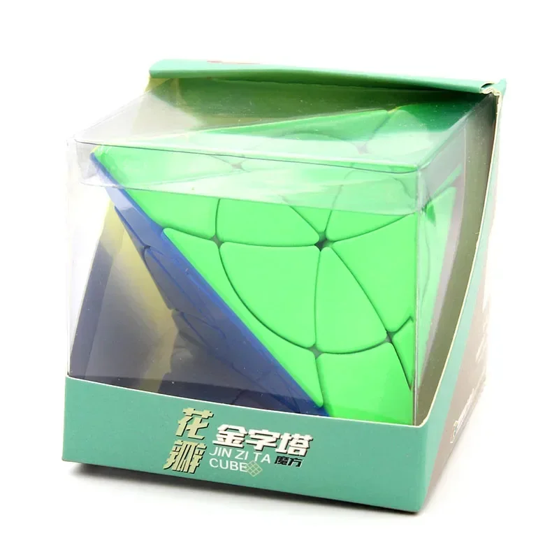 [Picube] YJ Flower Pyraminx 3x3 Magic Cube 3x3x3 Petal Pyramid Professional Speed Puzzle Educational Toys Children Fidget Cube