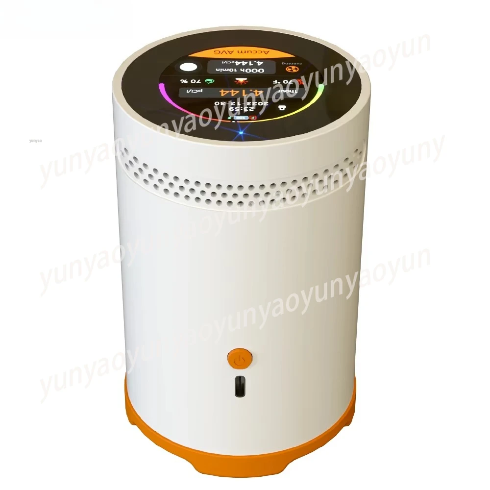 RM-75 Radon Detector with Touchscreen Pulse Ion Alarm for Home Air Quality Monitoring Accurate Real Time Radon Level Detection
