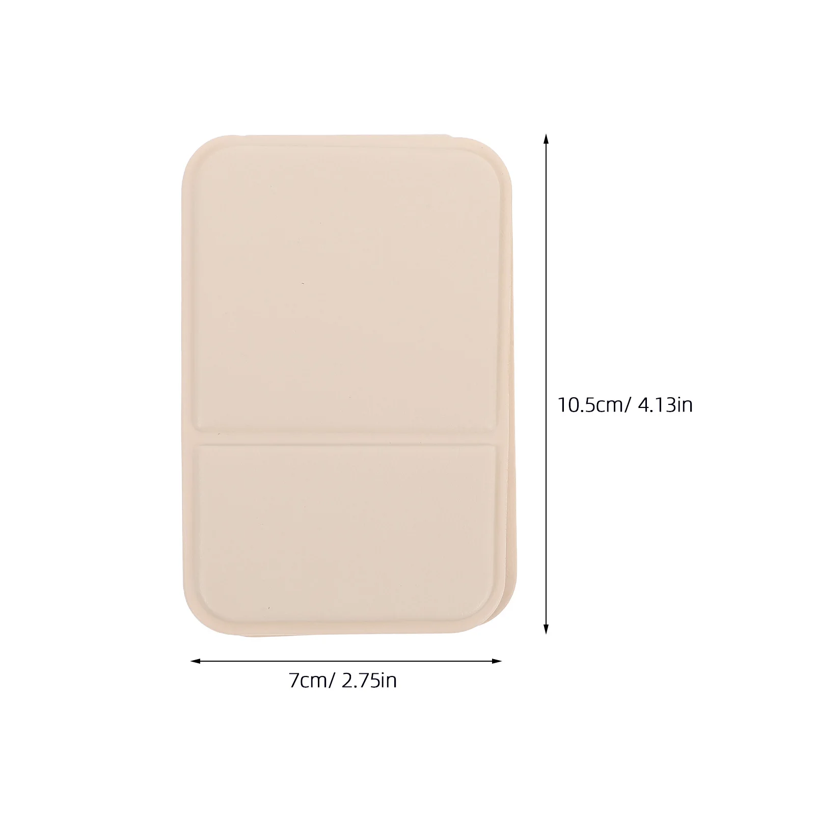 Foldable Mini Mirror High Definition Surface Compact Mirror for on The Go Makeup Application and Eyebrow Shaping