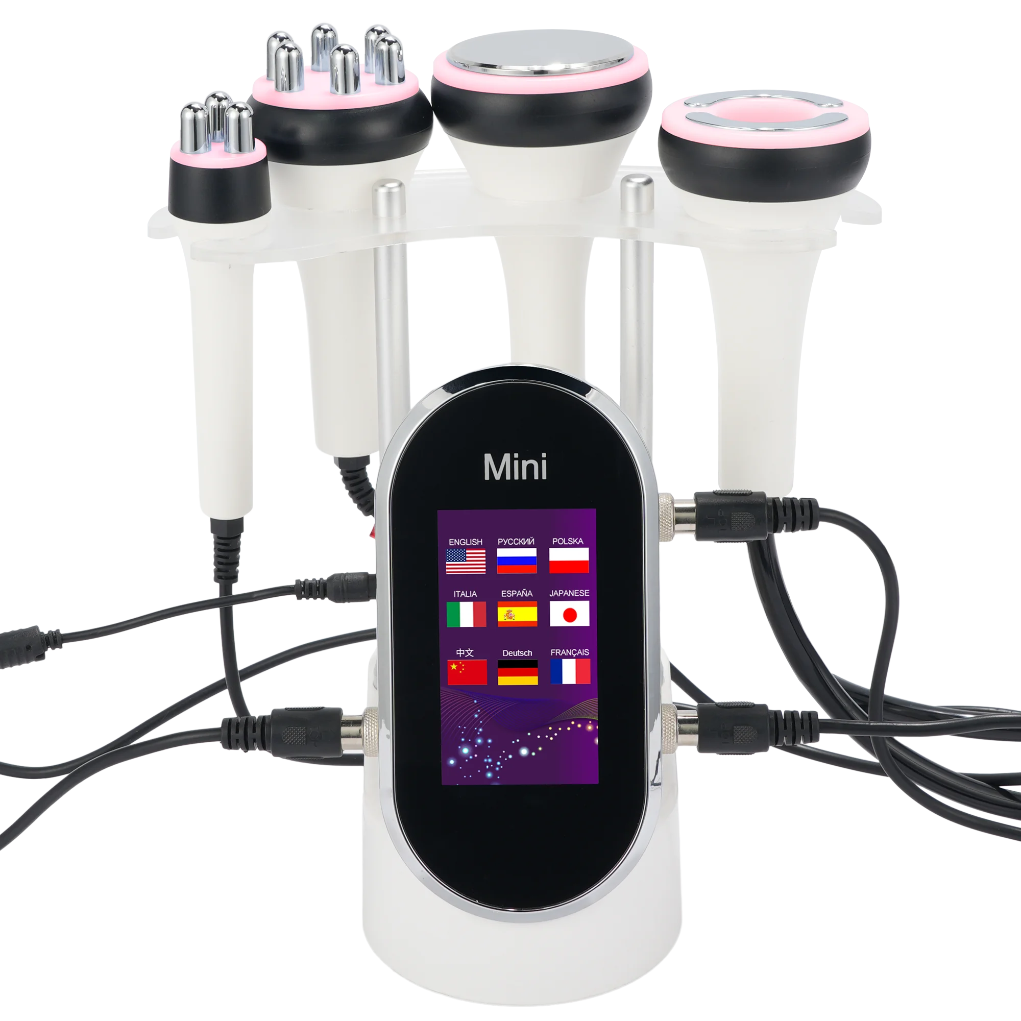 4 in 1 Gezichtsverzorging 40K Cavitatie Lipo Afslanken Ultrasone Liposuctie Cavitatie Machine Huidverstrakking Lifting Apparaat