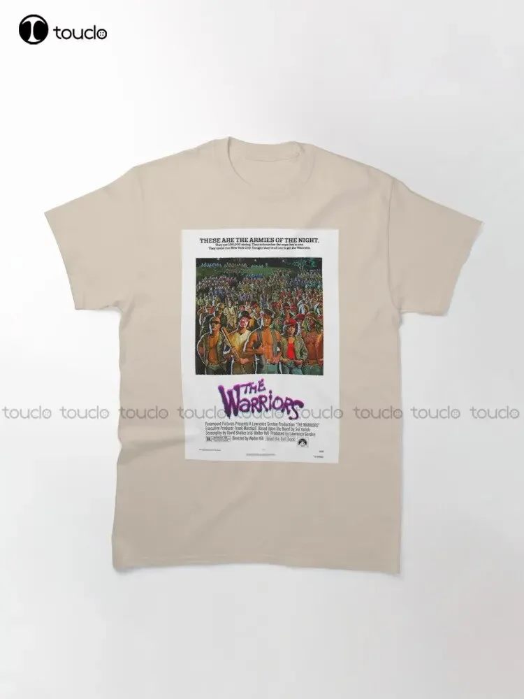 Vintage-The Warriors 1979, klasyczna koszulka turystyczna, niestandardowa koszulka dla dorosłych, nastolatków, unisex, z nadrukiem cyfrowym, koszulka Xs-5Xl Streetwear