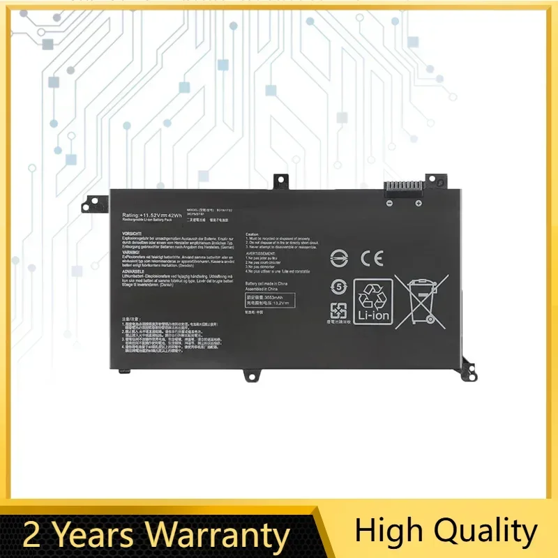 NEW B31N1732 Laptop Battery For Asus VivoBook S14 S430FA S430FN S430UA X430UN R430FA X430FN X571G X571LH X571GT X571GD 42Wh