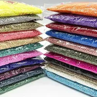 10g 2mm 3mm 4mm Beads Czech Glass Seed Beads Small Round Loose Bead for DIY Earrings Bracelet Jewelry Making Accessories