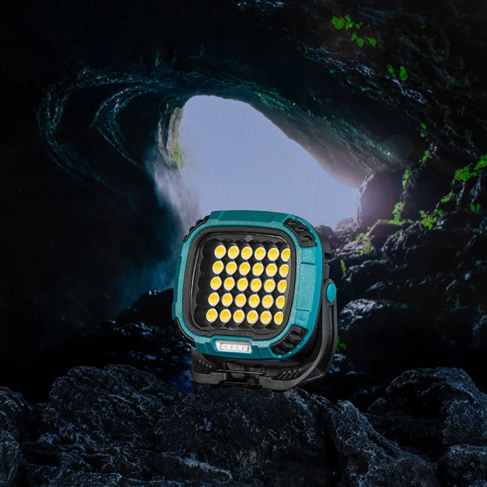 LED مصباح يدوي قابل لإعادة الشحن المحمولة USB شحن مشاعل قوة البنك التخييم مقاوم للماء فانوس طويل المدى