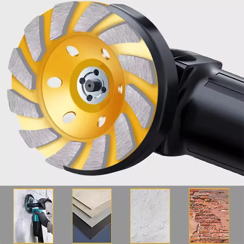 

100 мм алмазный шлифовальный диск для металлообработки, камня, керамики, абразивный алмазный шлифовальный круг, инструменты для бетона