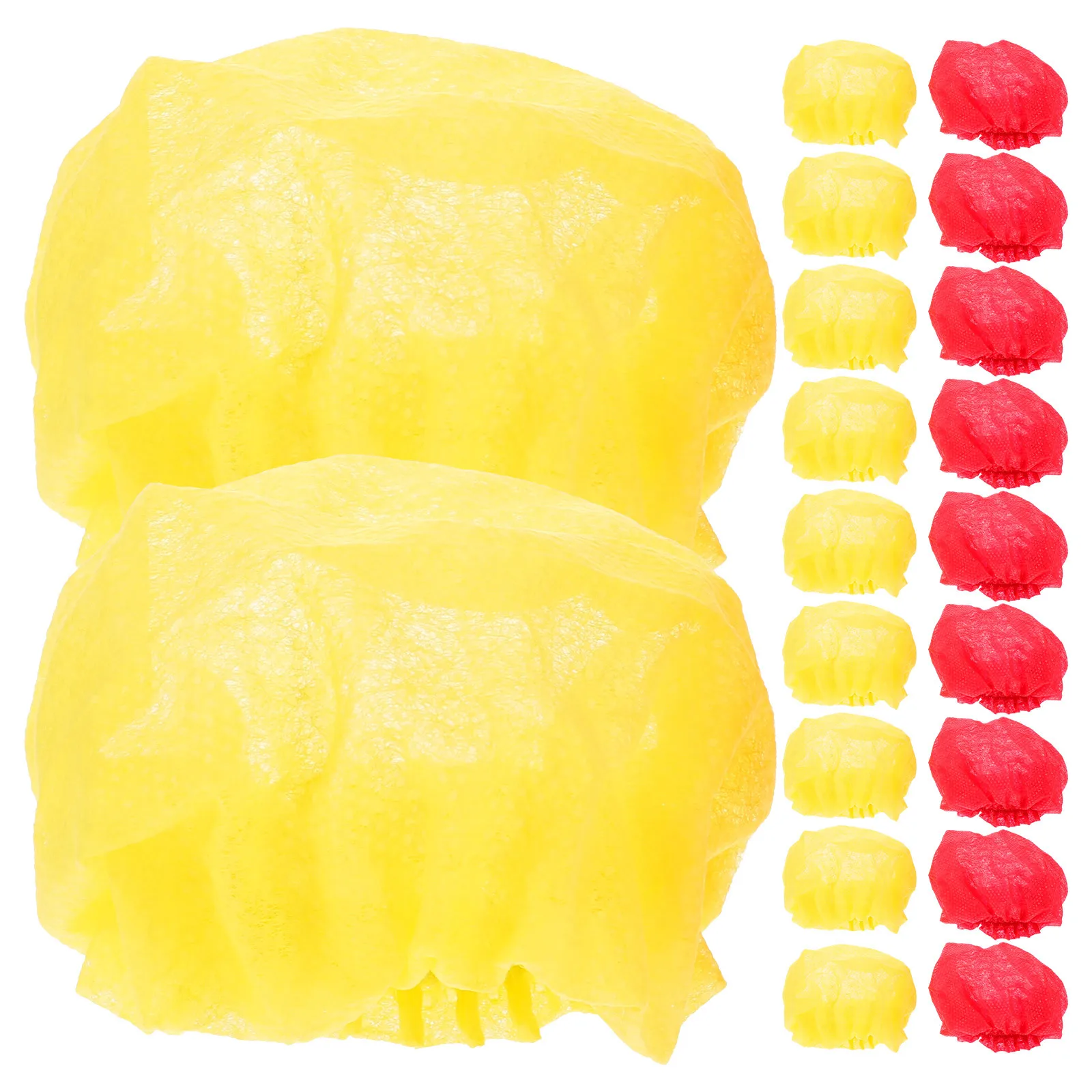 

200Pcs Single-Use Microphone Covers Non-Woven Handheld Mic Covers Elastic Band Windproof Mic Shield for Ktv Events