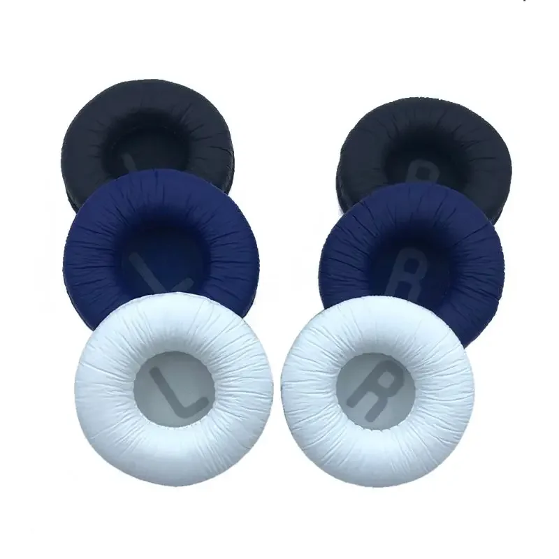 เปลี่ยนโฟม EAR Pads หมอนเบาะรองนั่งสำหรับ Tune600 T500BT T450 T450BT JR300BT หูฟังชุดหูฟัง 70 มม.แผ่นรองหูฟัง