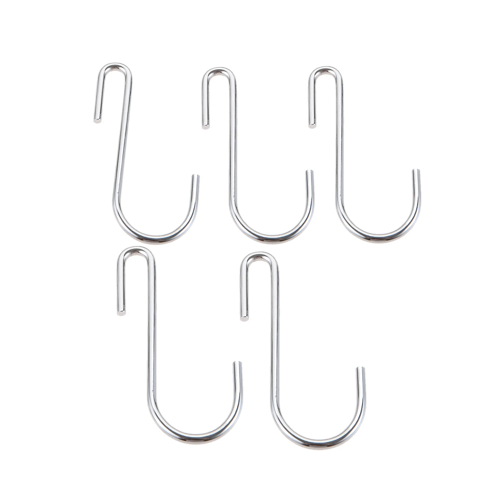 10 pcs ganci a forma di S appesi appendiabiti a gancio resistente per cucina bagno camera da letto ufficio Pancoat Bag piante strumenti appesi
