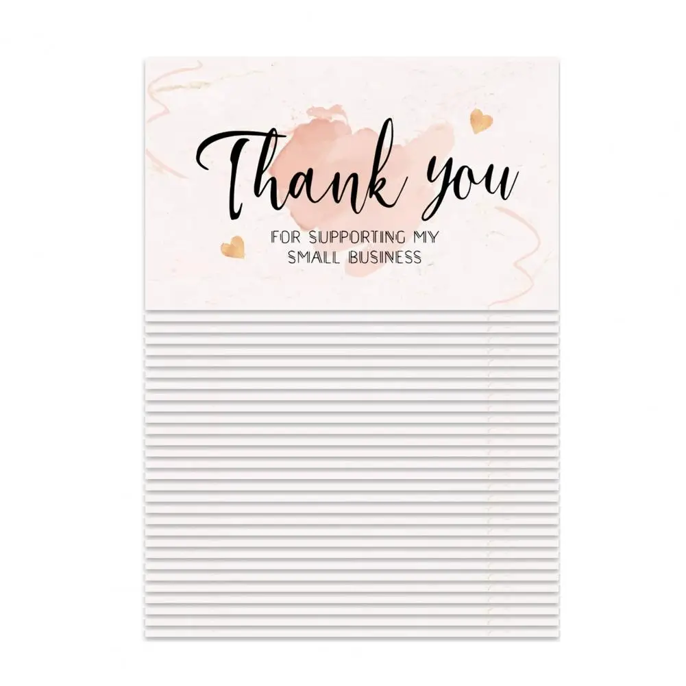 Thanks Cards Copperplate Paper Beautiful Pattern Multipurpose DIY Appreciation Cardstocks Appreciation Cardstocks Thick