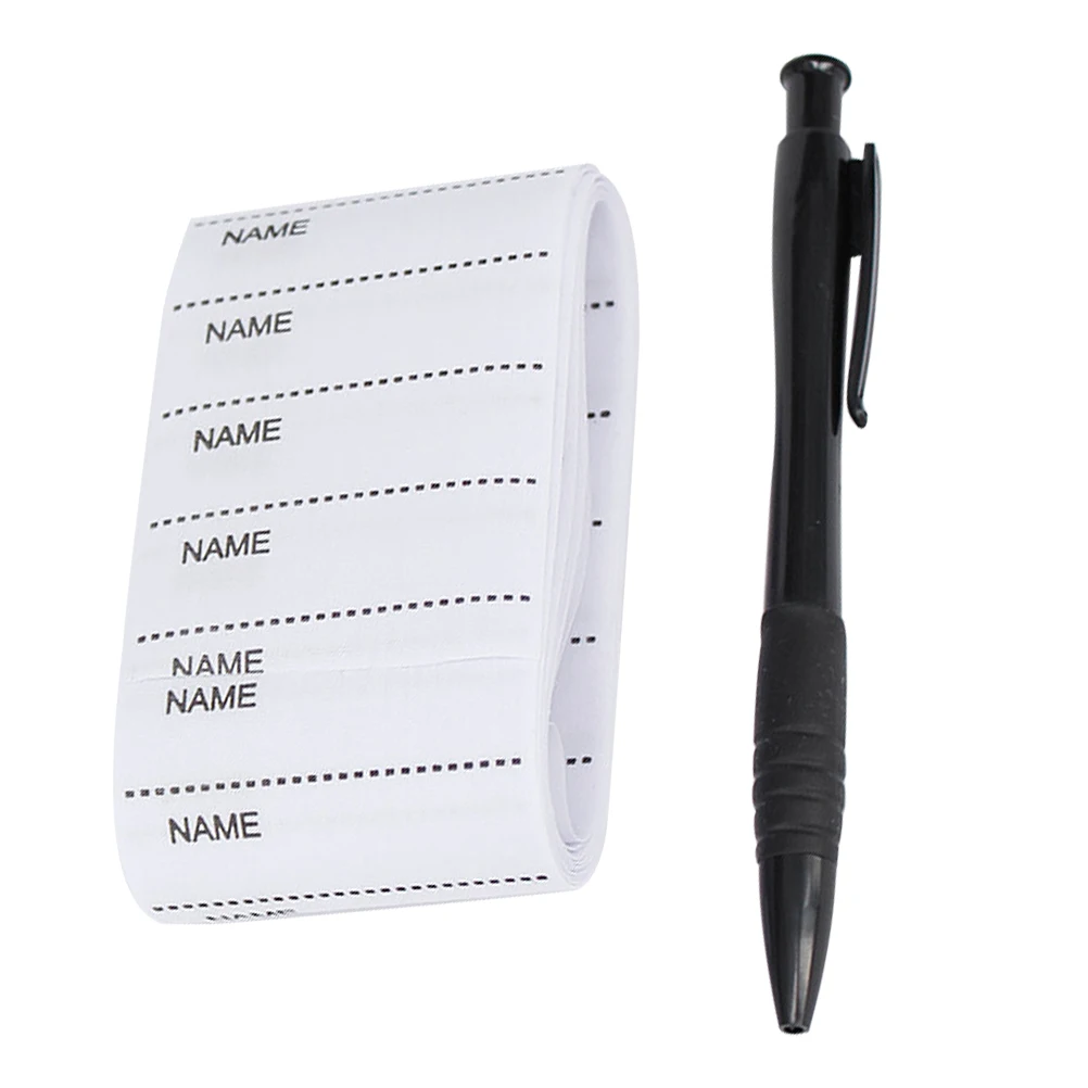 Stickers Waterproof Labels Adhesive Clothing Laundry Name Custom for