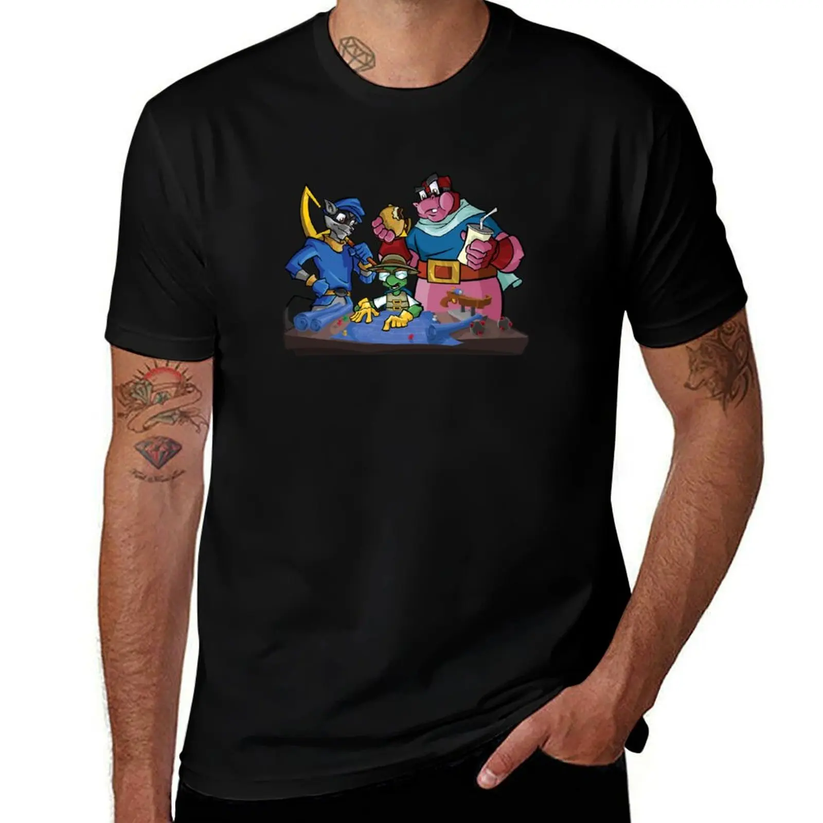 

Sly Cooper and the Gang T-Shirt essential t shirt T-shirts oversize new gifts and t-shirts boys whites plain white t shirts men