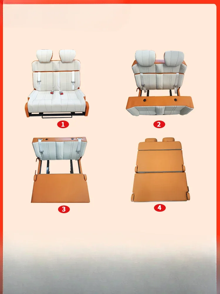 RV seat change bed change bed car 0 van change folding sofa bed