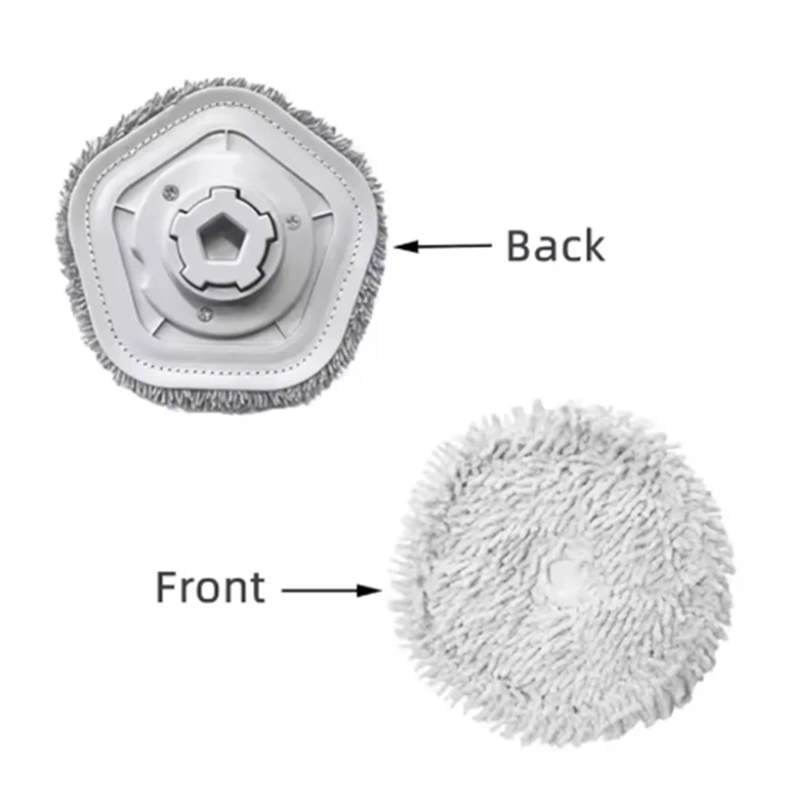 Almohadillas de fregona para Xiaomi Dreame Bot W10 y W10 Pro, repuestos de aspiradora Robot autolimpiante, accesorios de repuesto