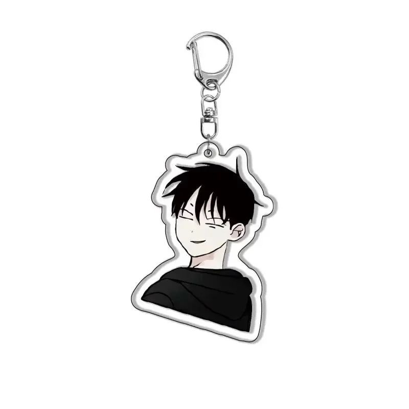 Anime Waterside Night Taeju Double Sided Acrylic Keychain Plate Yaoi Anime Low Tide In Twilight Key Chain Cosplay Props For Fans