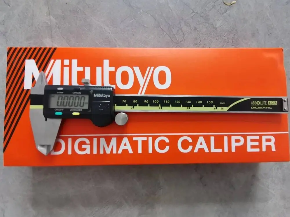 Mitutoyo Digital Caliper Standard 500-196-20 0-150mm 0-6 Absolute AOS Digimatic Digital Caliper Stainless Steel